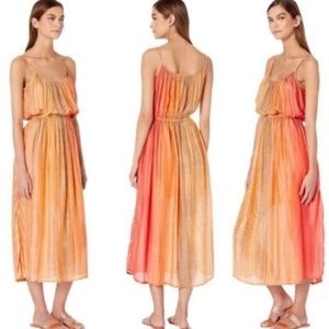 COPY - Frye Shibori Print Maxi Slip Dress Silk